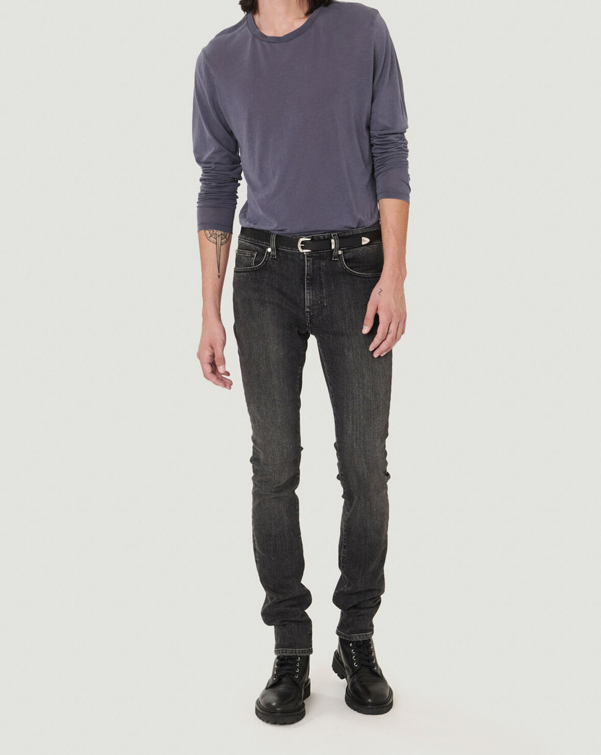 MEILLER SKINNY STRAIGHT LEG JEANS image number null